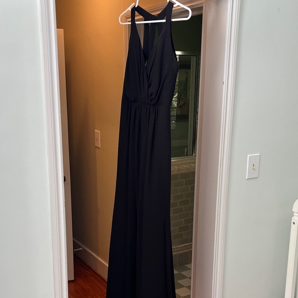 Chic Black Maxi Dress - Picture 1 of 4